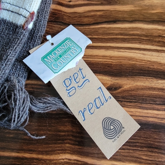 Vintage New Zealand Wool Scarf NWT - Picture 6 of 10